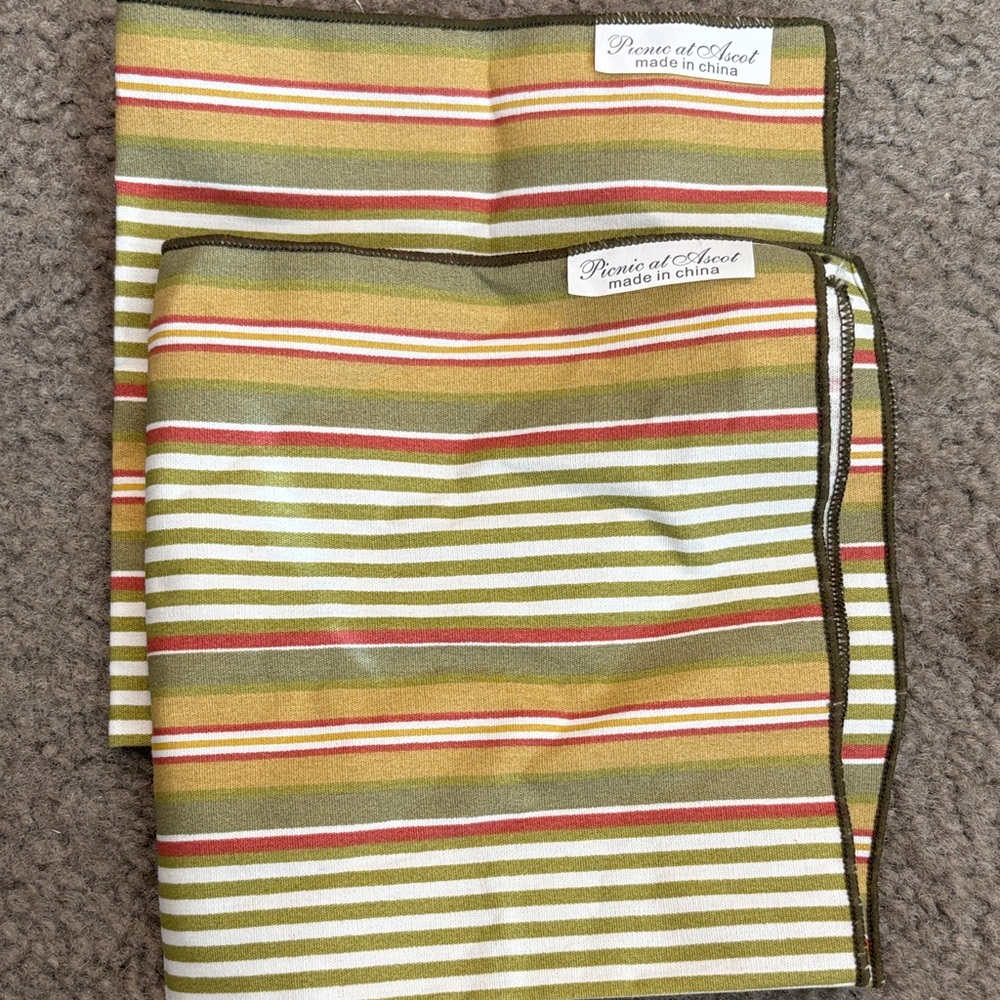 Ascot Picnic Olive Green Brand New 5 piece Picnic Bag - Picture 5 of 8
